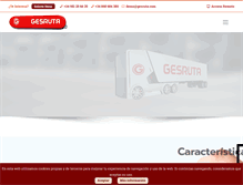 Tablet Screenshot of gesruta.com
